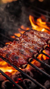 Over Cooked Grill Ribs Free Grilled Barbecue Ribs Image - Grilled, Barbecue, Ribs | Download ...