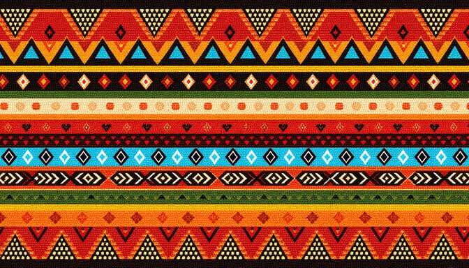 Free Vibrant Ndebele Patterns Image - Geometric, African, Tribal ...