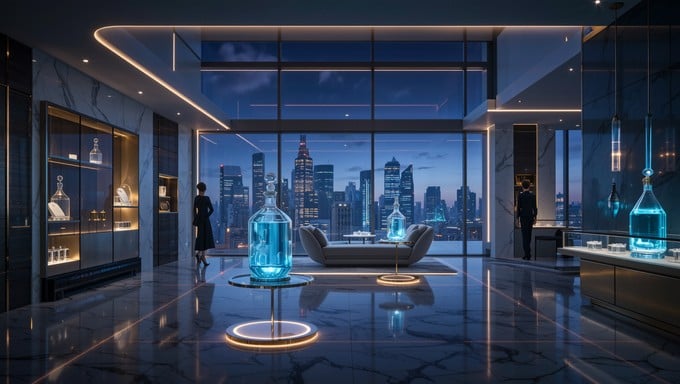 Picture of Futuristic Penthouse Interior Design