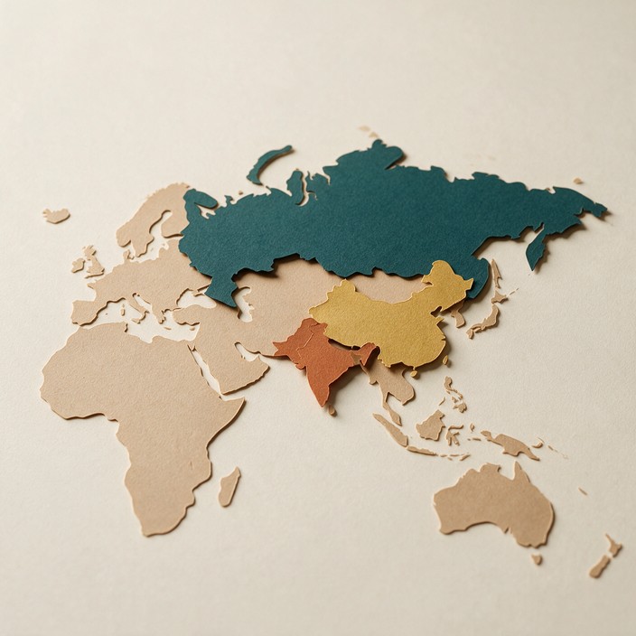 Download Layered Paper Map Image - Map, Paper, Papercut | StockCake