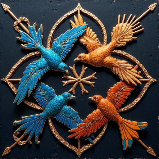 Free Radial Bird Mandala Image - Birds, Mandala, Feathers | Download at ...