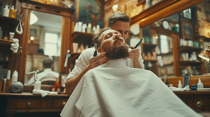 Free Barber Styling Beard Image - Barber, Beard, Grooming | Download at ...