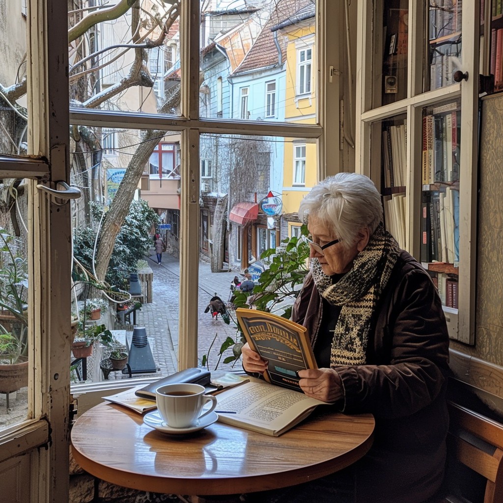 Free Reading by Window Photo - Reading, Window, Elderly | Download at ...