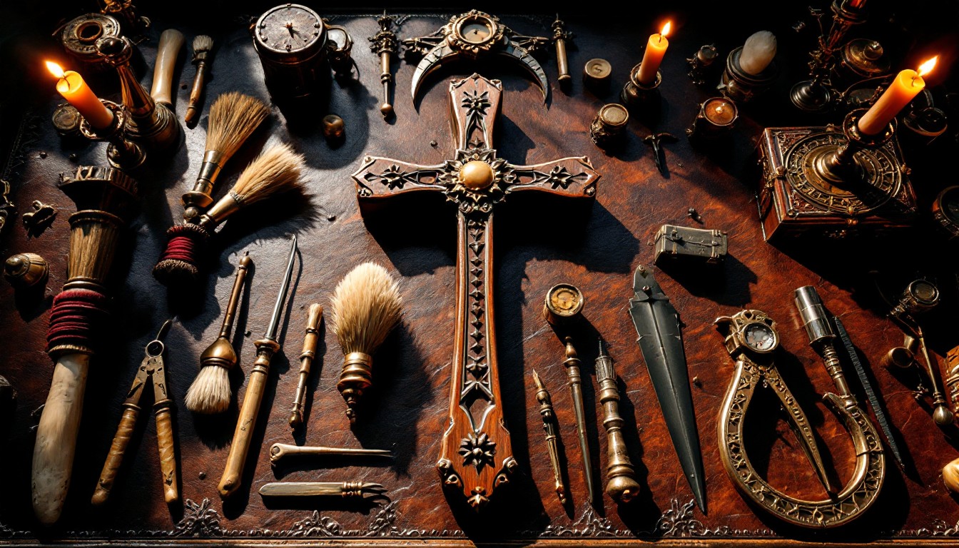 Secular Tools Free Sacred Scientific Tools Image - Paleontology, Gothic, Brass ...
