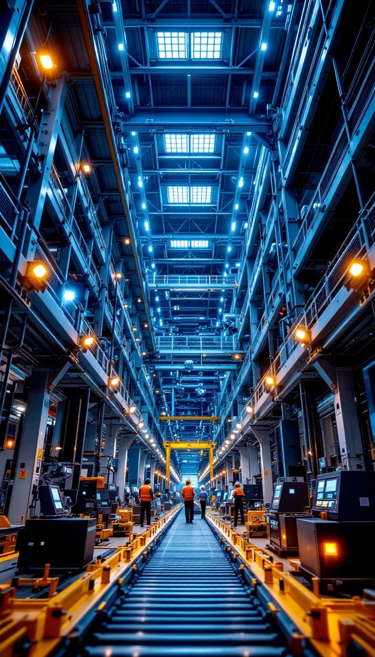Factory Intirior Free Future Factory Interior Image - Industrial, Automation, Factory ...