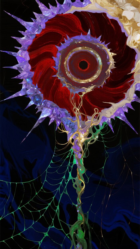 Free Hypnotic Deadly Bloom Image - Hypnotic, Spiral, Crimson | Download ...