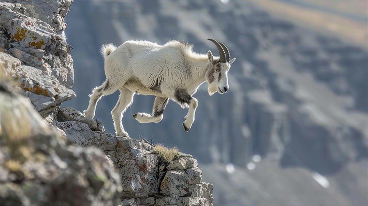 Free Climbing With Goat Image - Mountain, Climber, Goat | Download at ...