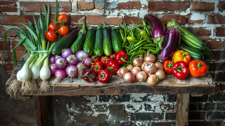 Free Colorful vegetable assortment Image - Vegetables, Colorful, Fresh ...