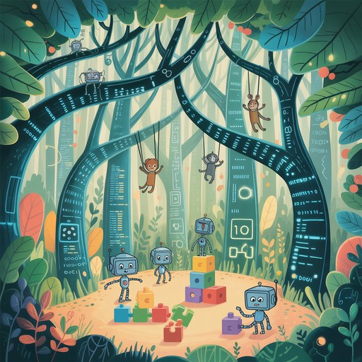Free Magical Coding Forest Image | Download at StockCake
