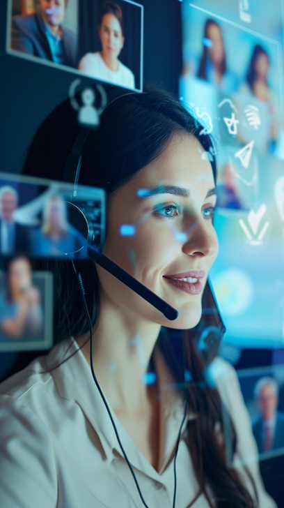 Free Focused customer support Image - Office, Technology, Computer ...