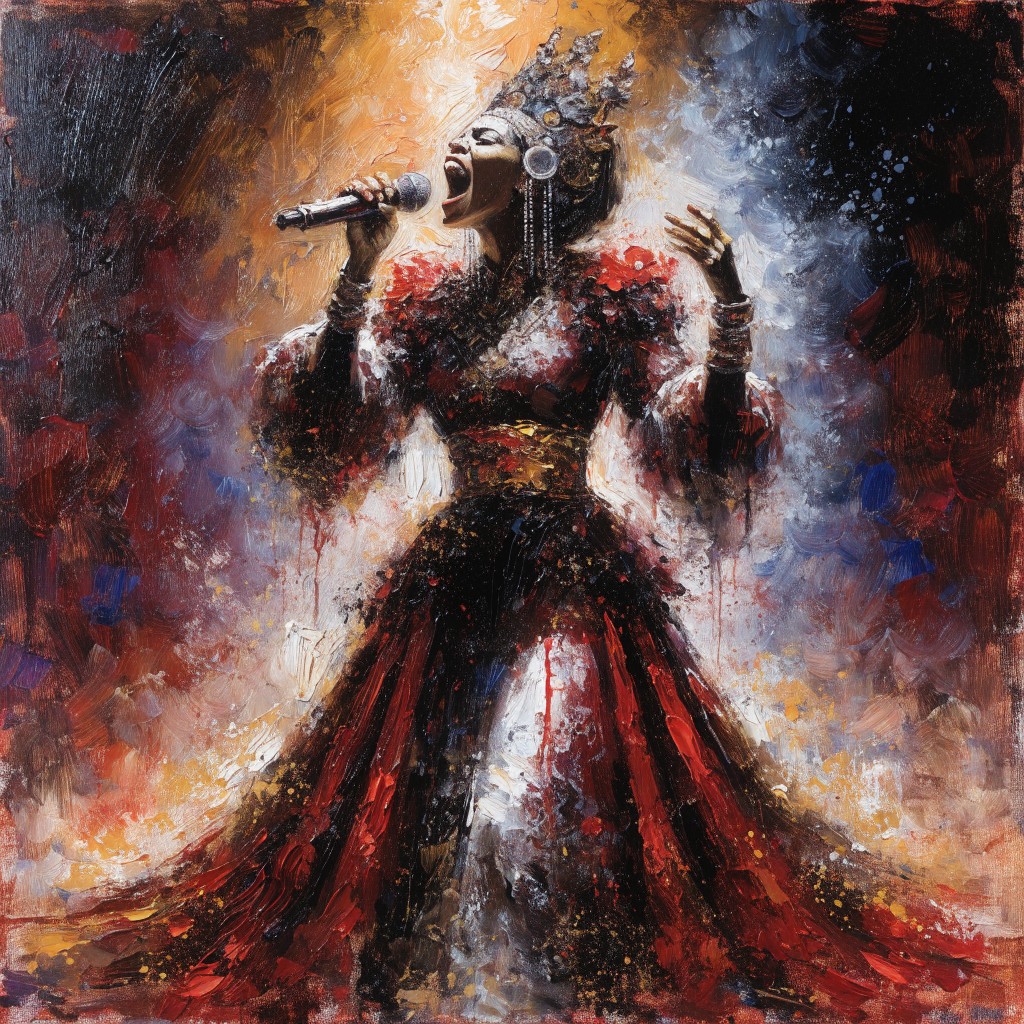 Singer Performance Modern Free Passionate Stage Performance Image - Singer, Performance, Stage ...