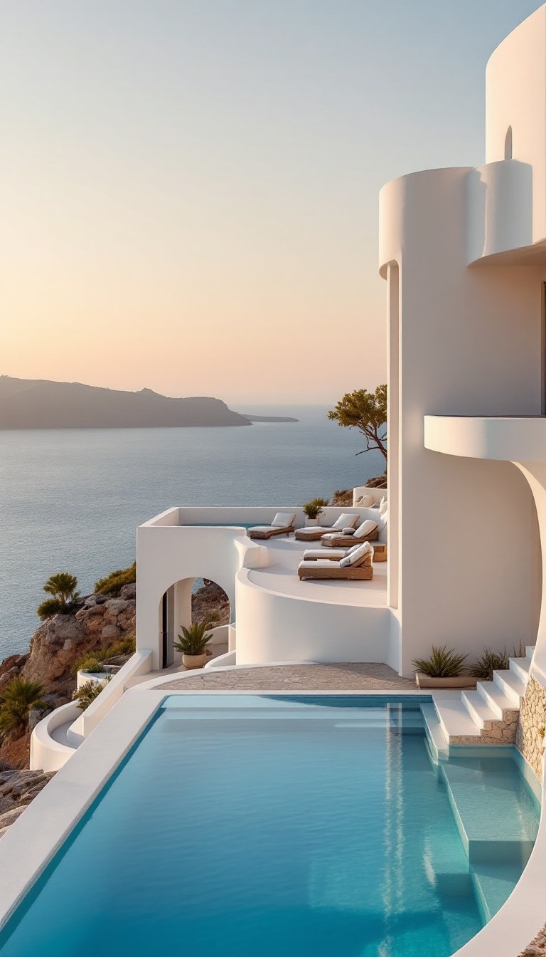 Free Mediterranean Coastal Paradise Image - Mediterranean, Villa ...