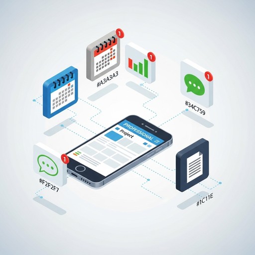 Free Mobile Workflow Hub Image - Smartphone, Isometric, Pixel ...