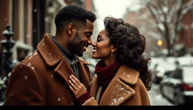 Cold Spring Romantic Free Winter Love Story Image - Winter, Romance, Vintage | Download at ...