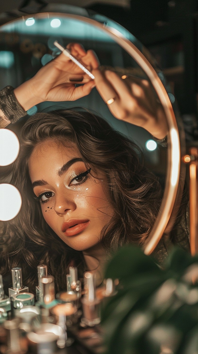 Free Elegant Makeup Application Image - Beauty, Makeup, Woman ...