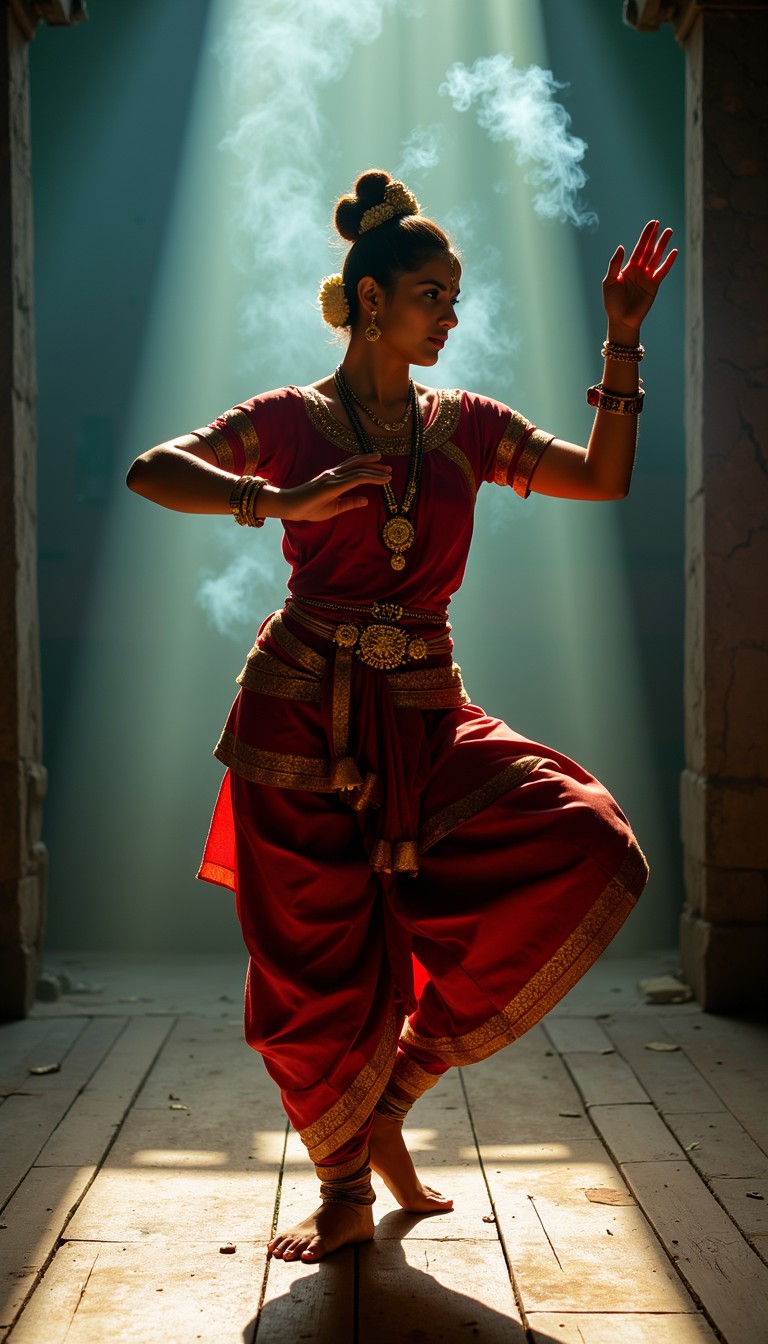 Temple Dancer Free Vermilion Temple Dancer Image - Dance, Indian, Classical ...