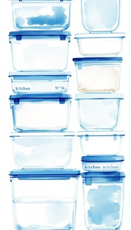 Free Minimal Kitchen Containers Image - Containers, Minimalist ...