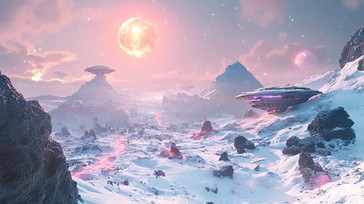 Free Alien planet landscape Image - Alien, Landscape, Moon | Download ...