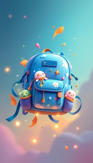 Free Magical Floating Backpack Image - Backpack, Magical, Floating ...