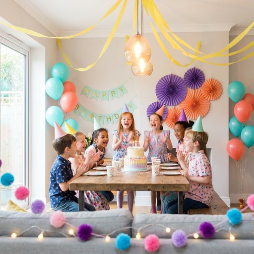 Free Birthday Party Setup Image - Birthday, Celebration, Decorations ...