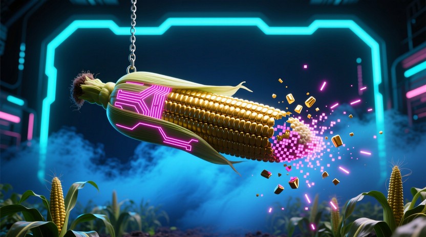 Free Cybernetic Corn Fusion Image - Corn, Cyberpunk, Futuristic ...