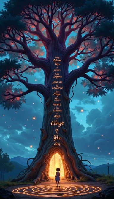 Tree Reference Magic Free Magical Language Tree Image - Magical, Tree, Words | Download at ...