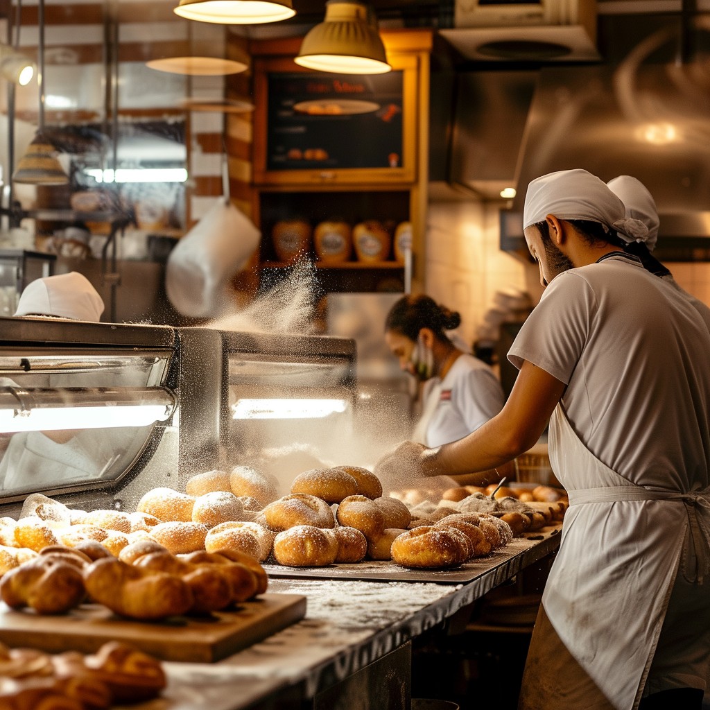 Download Bakery Work Scene Image - Bakery, Bakers, Artisan | StockCake