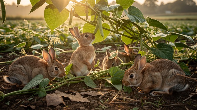 Free Wild Bunnies Foraging Image - Rabbits, Bunnies, Wildlife ...
