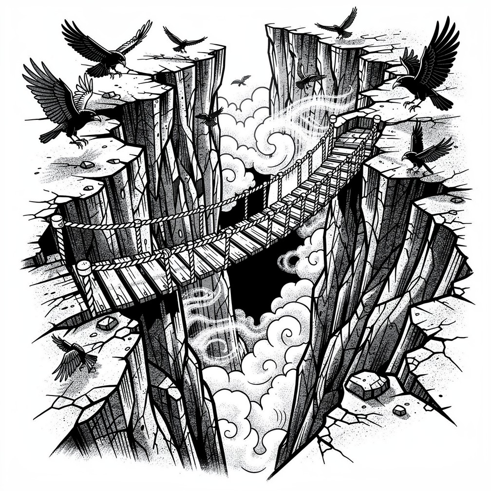 Bridge Abyss Free Abyss Bridge Tattoo Image - Tattoo, Design, Art | Download at ...