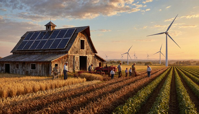 Sustainable Rural Systems Free Sustainable Rural Legacy Image - Farm, Barn, Solar | Download at ...