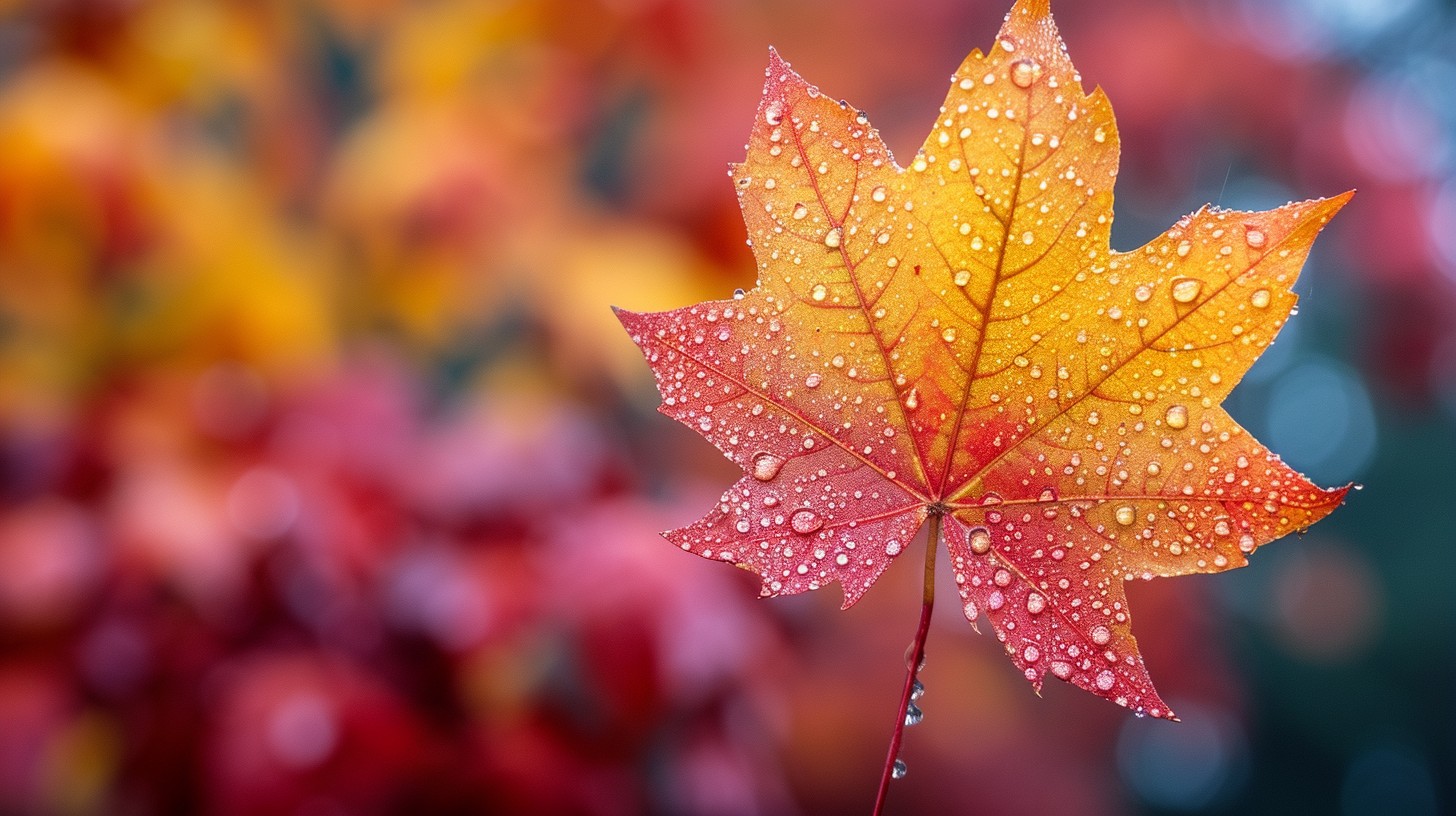 Free Autumn Leaf Dew Image - Autumn, Leaf, Dew | Download at StockCake