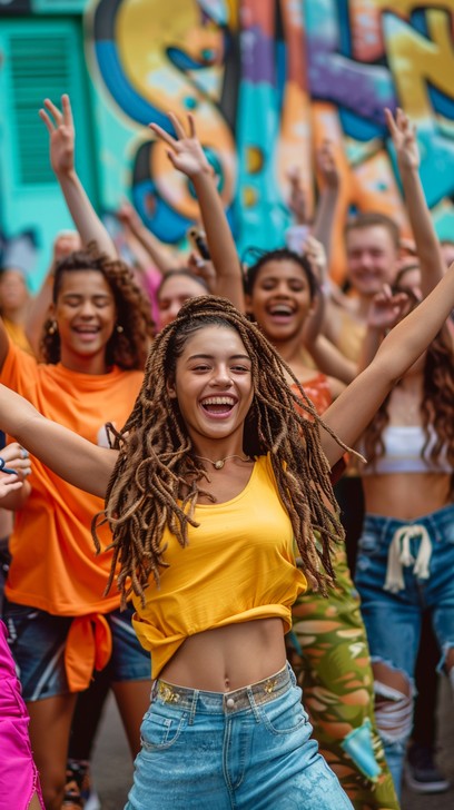 Free Joyful street dance Image - Dancing, Joy, Street | Download at ...