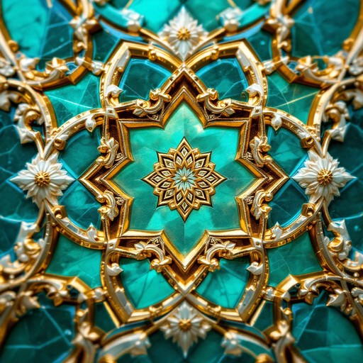 Free Turquoise Mosaic Masterpiece Image - Mosaic, Tiles, Turquoise ...