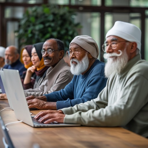 Seniors Learning Tech Free Seniors Learning Together Image - Seniors, Learning, Technology ...