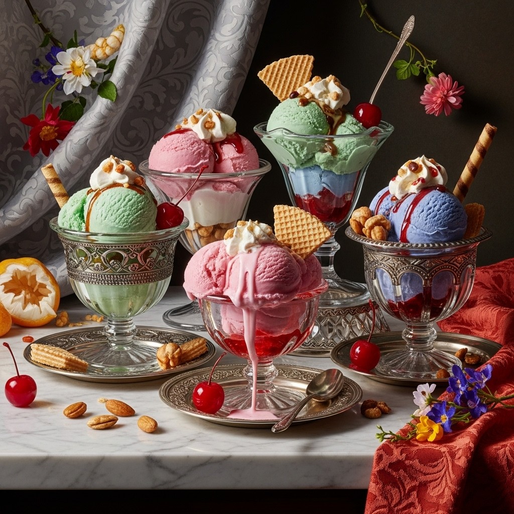 Free Decadent Pastel Sundaes Image - Sundaes, Dessert, Icecream ...