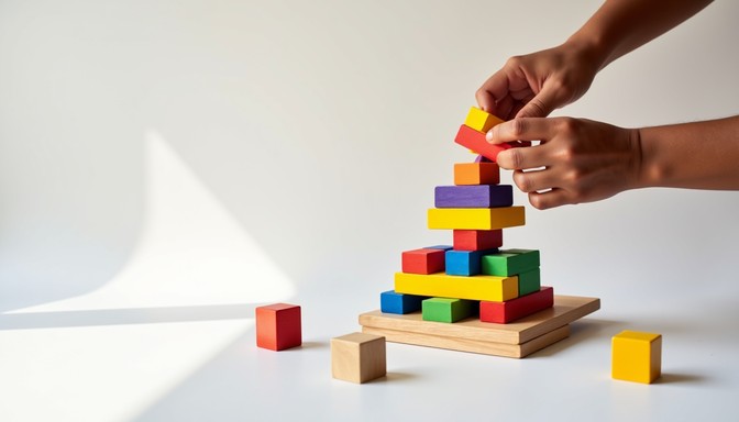 Free Colorful Block Building Image - Blocks, Wooden, Colorful ...