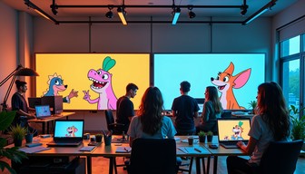 Free Colorful Animation Studio Image - Animation, Studio, Workspace ...