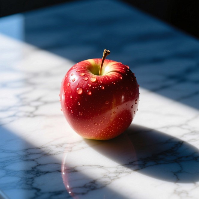 Free Red Apple Sunshine Image - Apple, Red, Sunlight | Download at ...