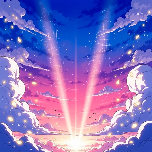 Free Magical Twilight Sky Image - Anime, Manga, Sky | Download at StockCake