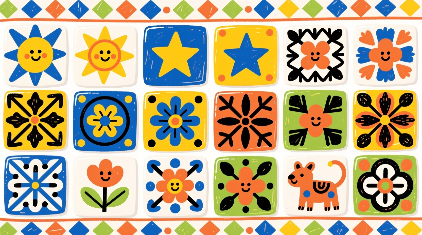 Free Mexican Tile Art Image - Talavera, Tiles, Mexican | Download at ...