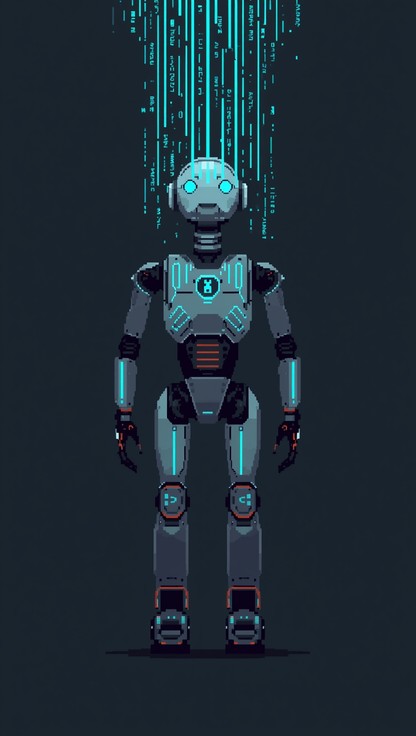 Free Sentient Digital Being Image - Robot, Pixel, Sentient | Download ...
