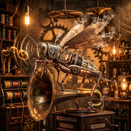Steam Punk Sound Machine Free Steampunk Sound Creature Image - Steampunk, Mechanical, Cricket ...