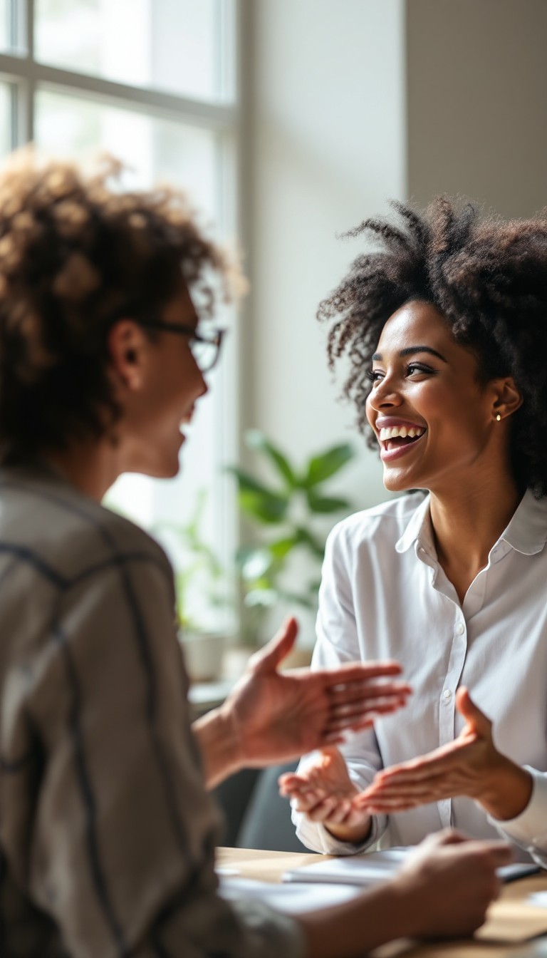 Free Engaging Professional Conversation Image - Conversation ...