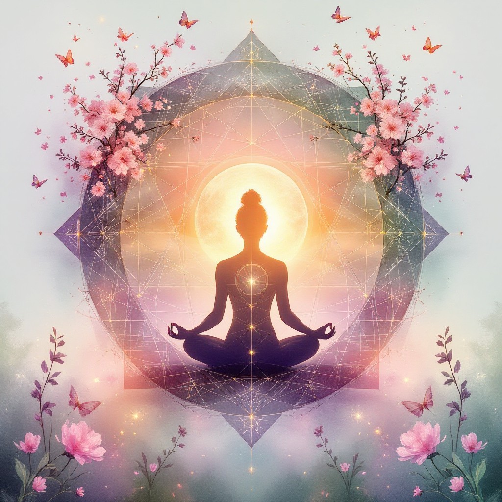 Spirtual Spring Photos Free Transcendent Spring Meditation Image - Meditation, Mandala ...