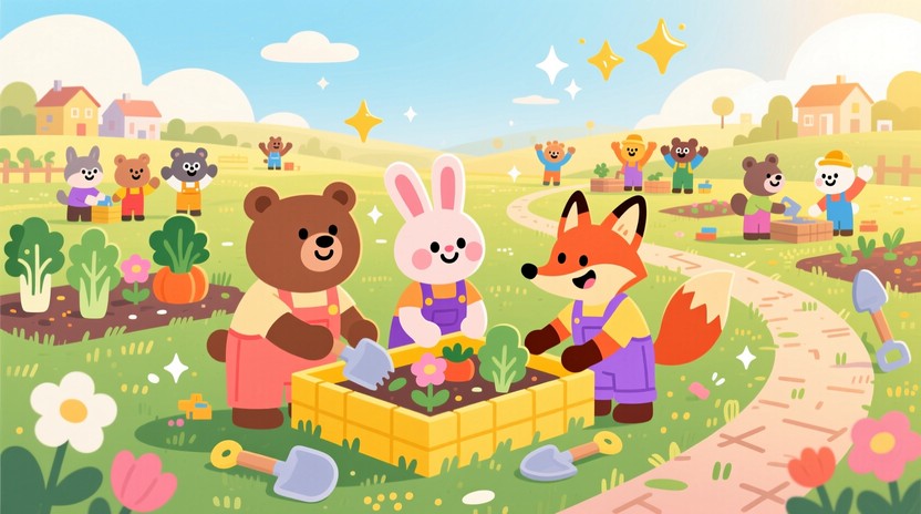 Free Community Garden Teamwork Image - Teamwork, Community, Garden ...