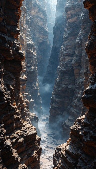 Free Mysterious Canyon Depths Image - Canyon, Gorge, Chasm | Download ...