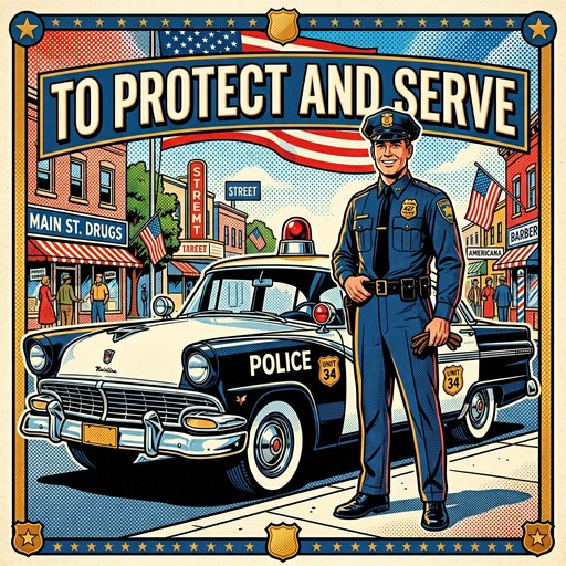 Deviantart Retro Cop Free Vintage Police Hero Image - Retro, Vintage, Police | Download at ...