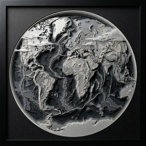 Free Ancient Paper Map Image - Kirigami, Papercraft, Map | Download at ...