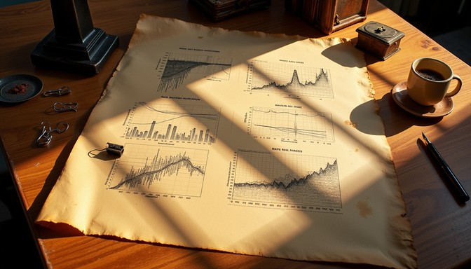 Vignette Graph Free Vintage analytical workspace Image - Vintage, Graphs, Charts ...