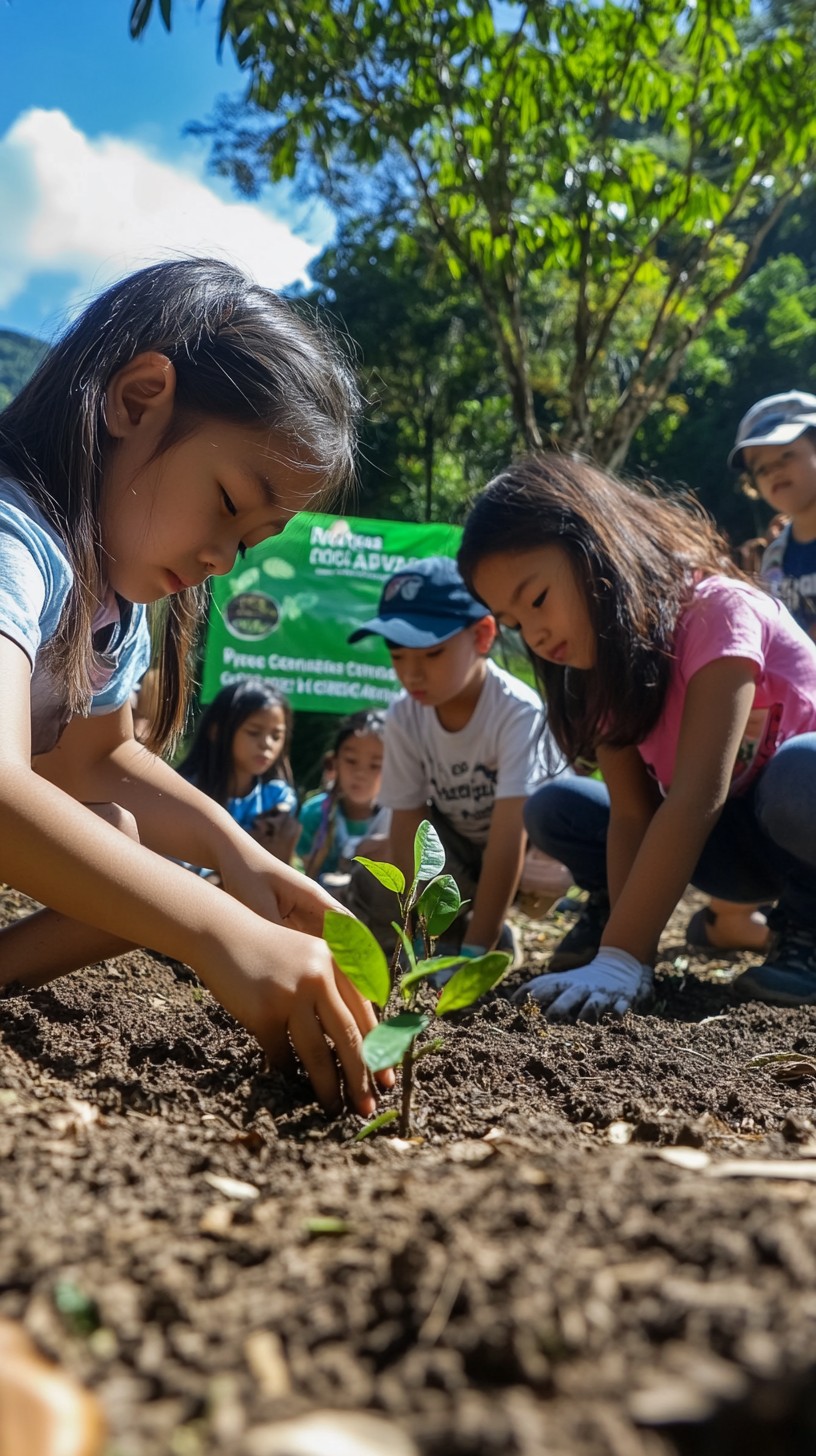 Free Children Planting Tree Image - Children, Planting, Tree | Download ...